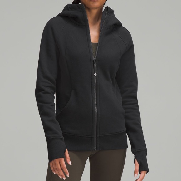 NWT Lululemon Scuba Full-Zip Black Hoodie Size 6 - Picture 7 of 10
